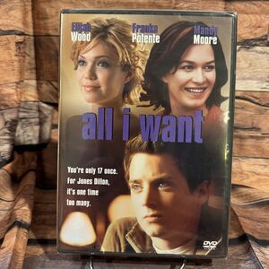 All I Want (aka Try Seventeen) DVD 2002 Elijah Wood Mandy Moore Franka Potente